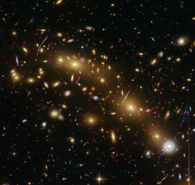 ESA Science & Technology - Colour Image Of Galaxy Cluster MCS J0416.1 ...