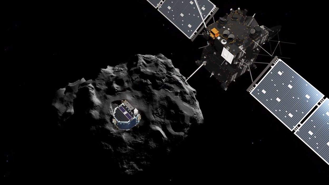 ESA Science & Technology: Philae Separates From Rosetta