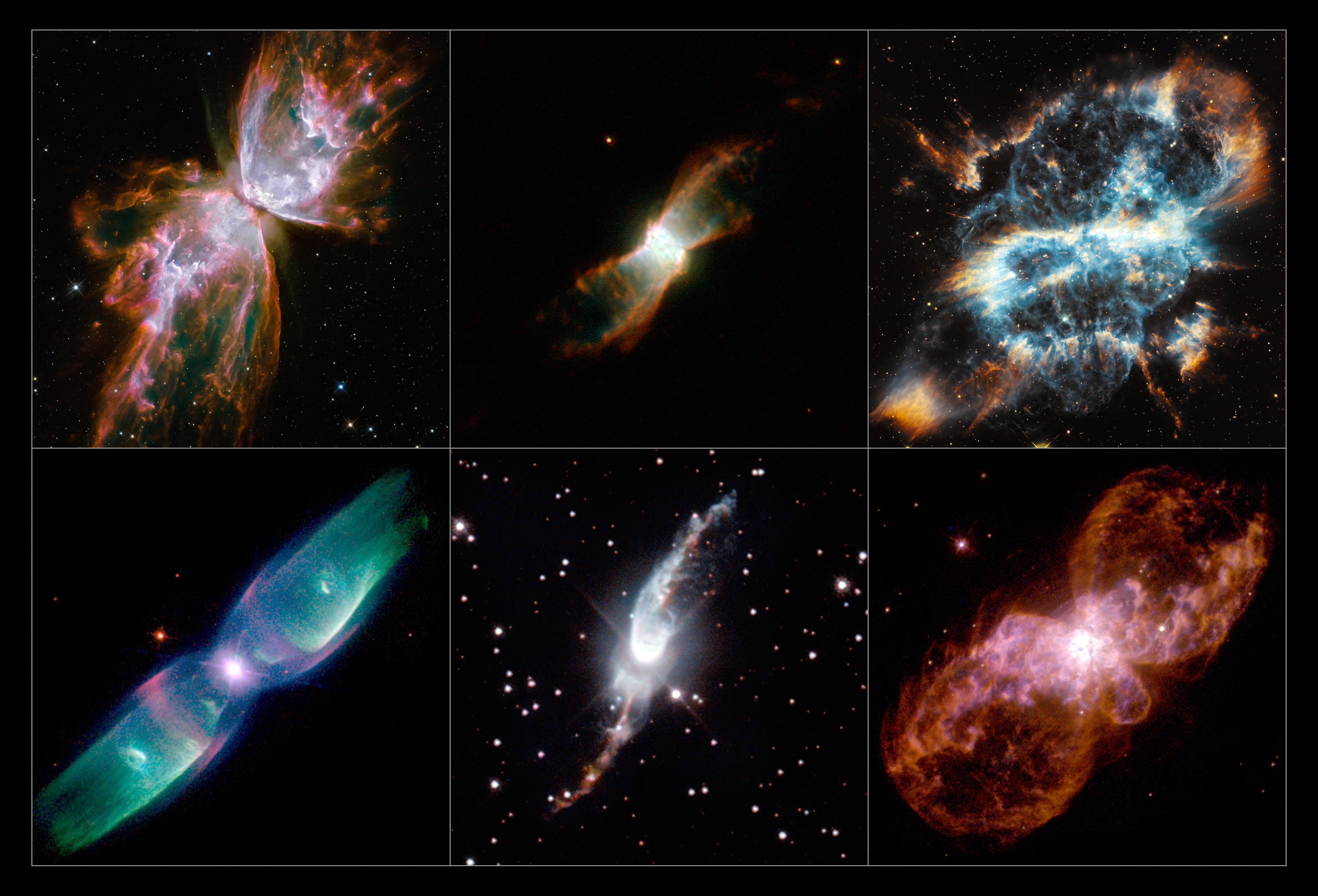 Esa Science And Technology A Selection Of Hubbles Planetary Nebulae