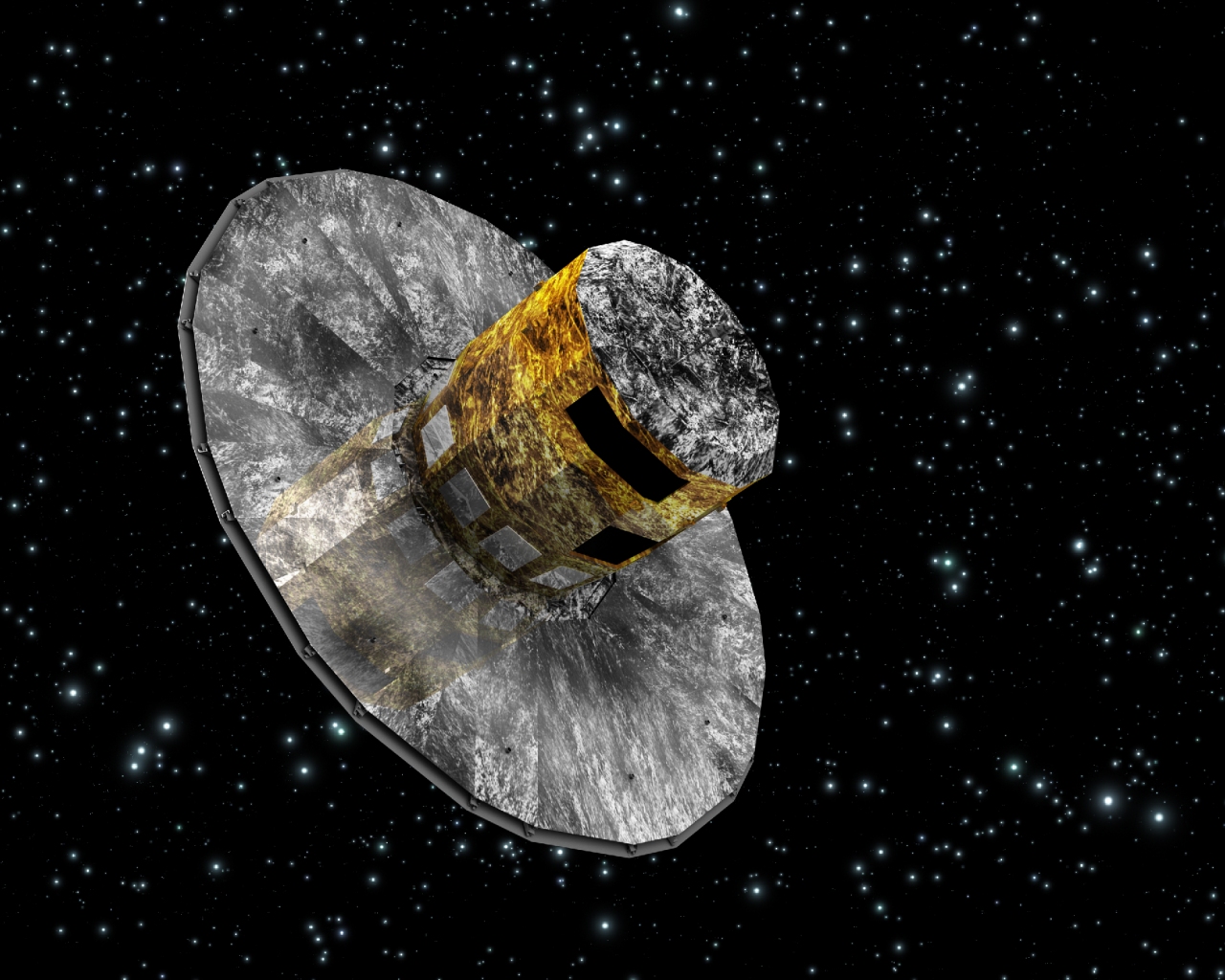 Gaia-Astrometrie-Teleskop, Quelle:ESA