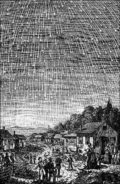 ESA Science & Technology - Meteor shower of 13 Nov 1833