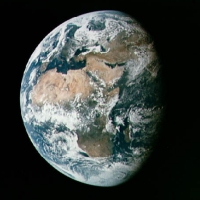 Picture taken during Apopllo 11 mission, 16 July 1969. Credit: NASA