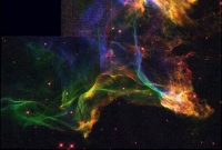 Hubble Image of Cygnus Loop. Copyright NASA/ESA.