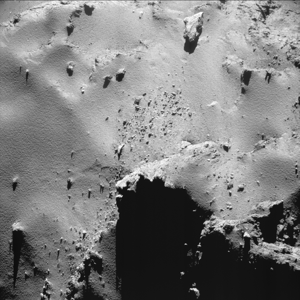 ESA Science & Technology: Comet 67P/C-G on 22 August 2016 - NavCam ...